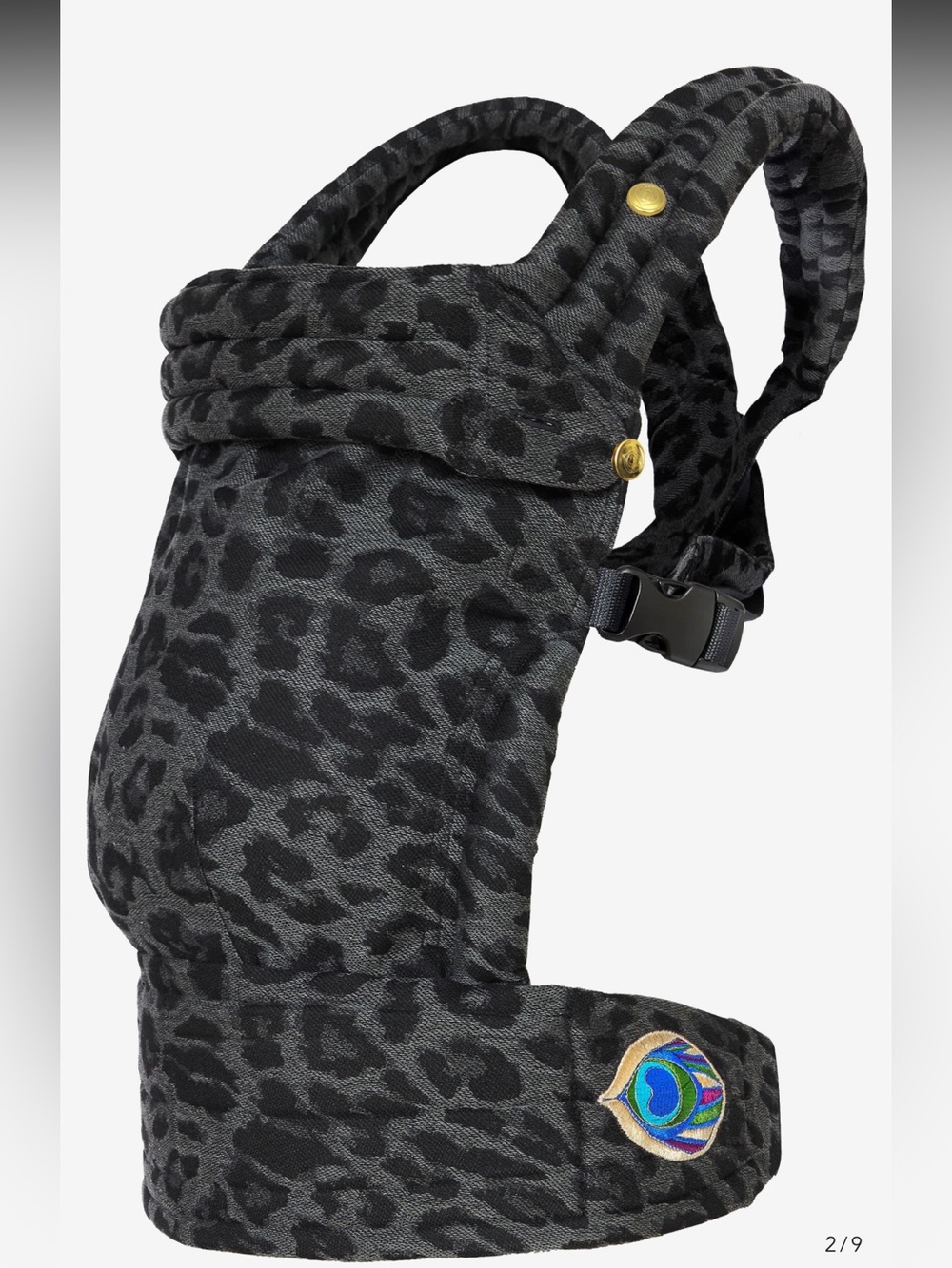 Artipoppe ZEITGEIST LEOPARD GREY IN COTTON